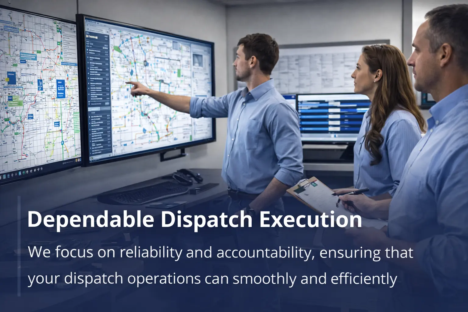 Dry van and reefer dispatch operations